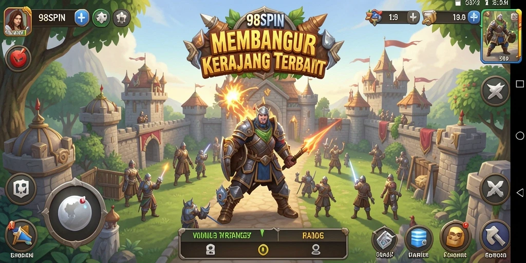Tampilan gameplay <strong>98SPIN</strong> yang mendebarkan dengan interaksi pemain yang dinamis.