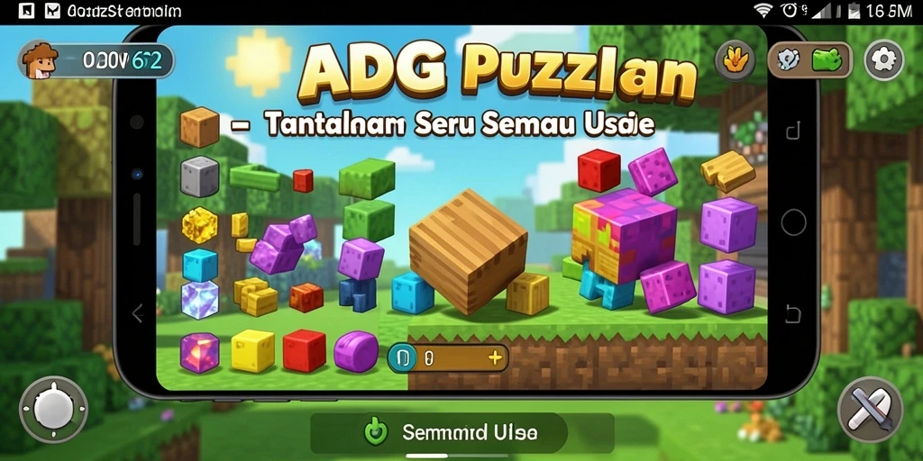 Tampilan gameplay seru dan mendebarkan di ADG62.