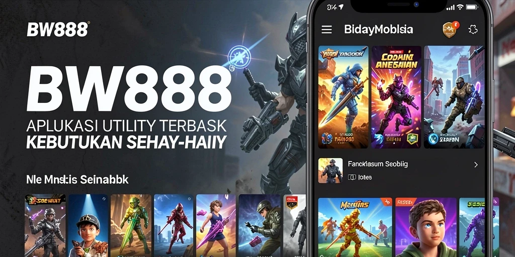 Tampilan aplikasi BW888 dengan fitur manajemen tugas yang intuitif.