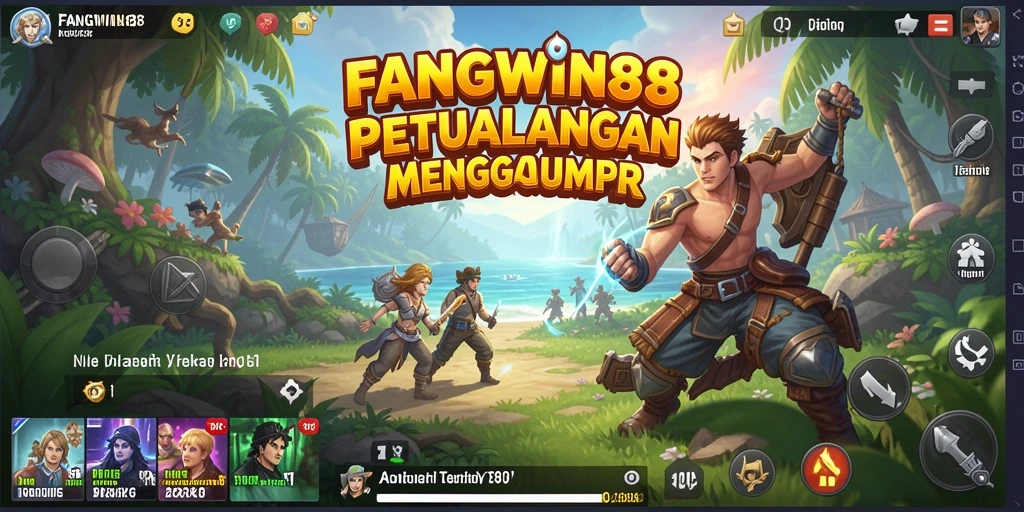 Tampilan gameplay FANGWIN88 yang menarik dalam dunia Open World.