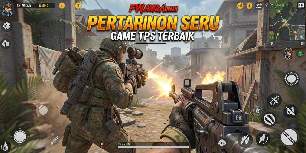 Tampilan gameplay menarik dari FW66 dengan aksi TPS.