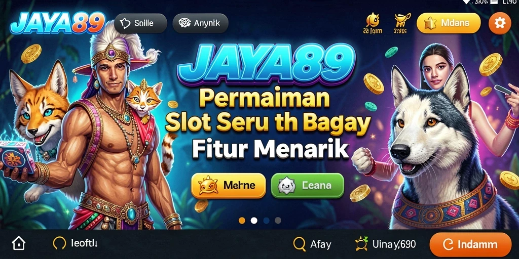 Tampilan screenshot JAYA89 menampilkan gameplay slot yang memukau.