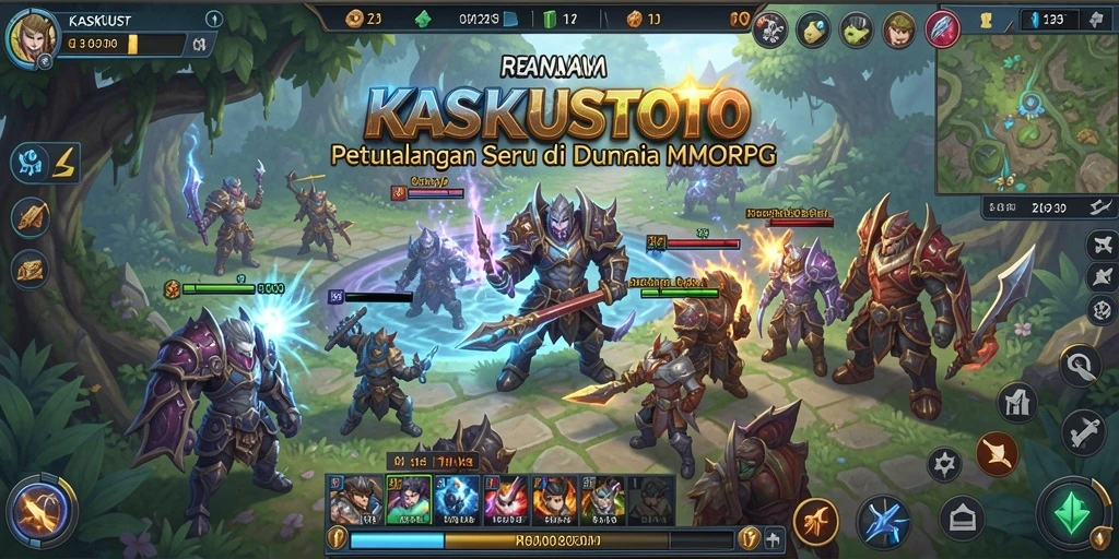 Tampilan gameplay memukau dari KASKUSTOTO dalam dunia MMORPG.