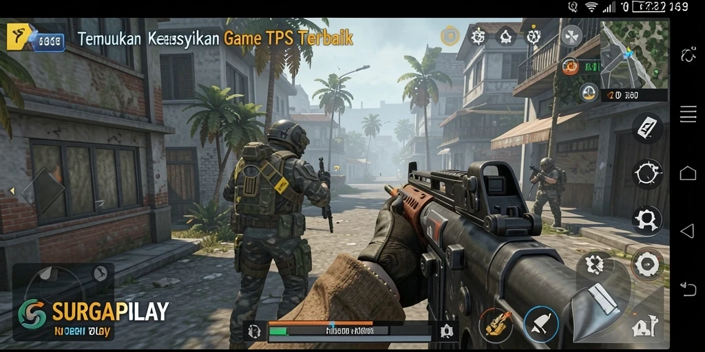 Tampilan gameplay intens dari SURGAPLAY yang mendebarkan.