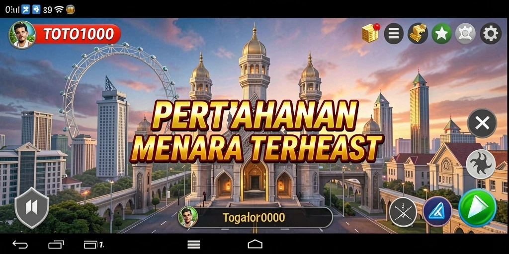 Gameplay intens Tower Defense yang seru dan strategis.