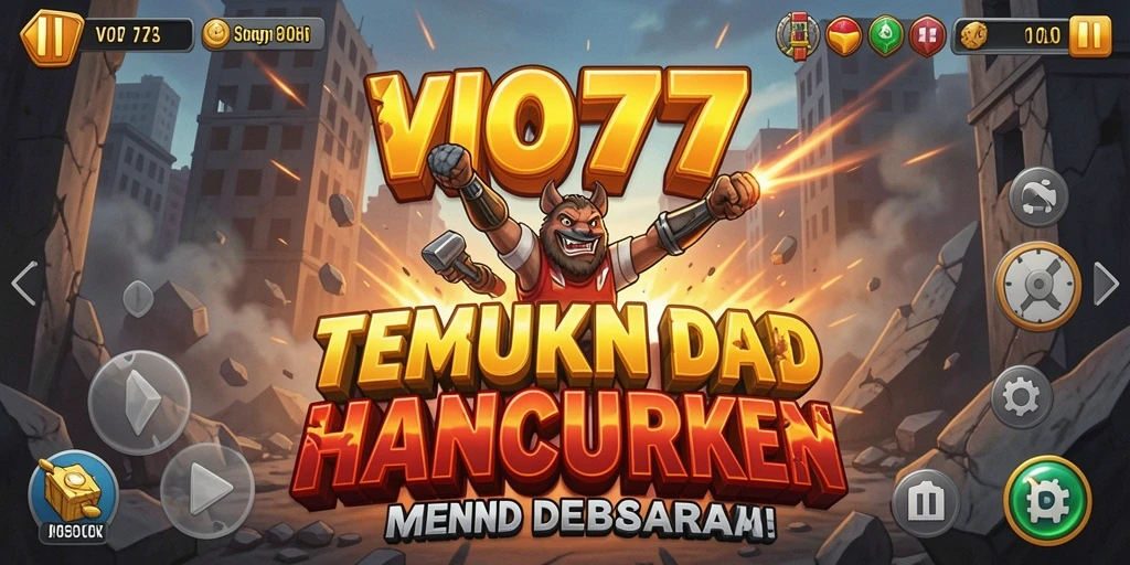 Tangkapan layar menunjukkan aksi mendebarkan dalam permainan TPS VIO77.